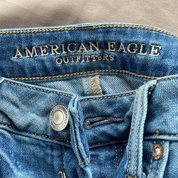 American Eagle distressed button up 00 short - Picture 8 of 11